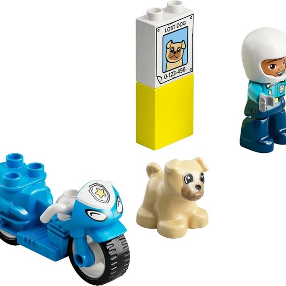 Lego DUPLO Police Motorcycle 10967 Brand New - Picture 6 of 14